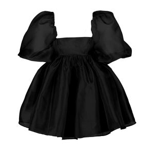 Selkie Collection Black puff dress